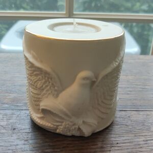 Lenox American by Design "Radiant Light" Dove Votive Candle Holder